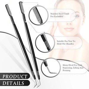 Herramienta Separadora de Pestañas de Acero Inoxidable Vegano de Precisión para Lifting de Cejas, Permanente Rápida, Duradera y de Larga Duración - Product Image 4