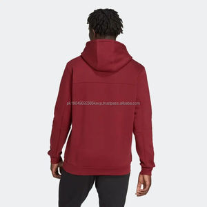 เสื้อฮู้ดดี้ผู้ชายสไตล์มินิมอล ดีไซน์เรียบง่าย ผลิตจากผ้าฝ้ายระบายอากาศได้ดี ให้ผู้ชายดูทันสมัยเหนือกาลเวลา - Product Image 2