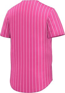 Maillot de baseball vierge pour homme – Chemise décontractée boutonnée à manches courtes – Uniforme sportif pour équipe active - Product Image 3