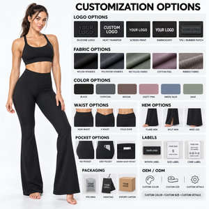 Flexible Stretch Quick Dry Training <b>Leggings</b> Nylon Elastane Women's Yoga <b>Leggings</b> <b>Pilates</b> Workout OEM Apparel Factory Wholesale - Product Image 6