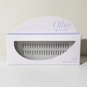 Produits de beauté coréens Ollio The Classic Individual Eyelashes Single Pack - Spiky 10mm - Product Image 4
