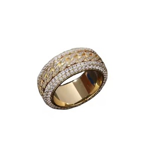 India Supplier Luxury Moissanite Diamond <b>Ring</b> for Women Fine Jewelry <b>Wedding</b> and Anniversary Gift Available at Factory Price - Product Image 6