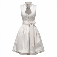 Dirndl bavarois à col droit, léger et respirant, vente en gros, personnalisation de robes Dirndl bavaroises