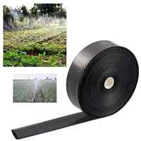 Tuyau d'irrigation en polyéthylène de 40 mm, 100 mètres, tuyau de pulvérisation robuste pour l'irrigation des fermes, produisant une brume d'eau fine et uniforme