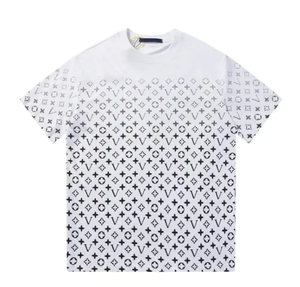 Men's <b>White</b> Short Sleeve <b>Slim</b> <b>Fit</b> T-<b>Shirt</b> Back Design Casual O-Neck 100% Cotton Breathable Eco-Friendly Customizable - Product Image 3