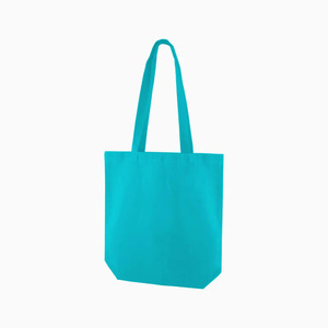 Recycled Cotton Bottom Gusset <b>Tote</b> Bag | Plain Eco Friendly Grocery Shopping Bag | Custom Printed Promotional Retail Carry <b>Tote</b> - Product Image 4