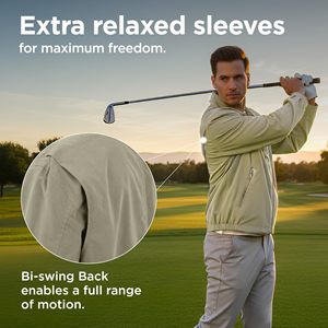 Essential <b>Men</b>’s <b>Lightweight</b> <b>Jacket</b> Water Resistant Windbreaker Stand Collar Full Zip Outdoor Travel Hiking Casual Streetwear - Product Image 6