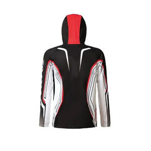 Chaqueta Deportiva con Capucha y Cremallera para Hombre, Impresión por Sublimación, Forro Polar Transpirable, Ecológica, Resistente al Viento, Corte Regular, Ropa de Invierno - Product Image 4