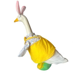 Directo de Fábrica, OEM/ODM Personalizado, Pantalones con Cinturón Amarillo de Pascua, Diseño Nuevo 2025, Color Blanco Ganso, Talla Grande - 78G - Product Image 2