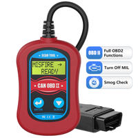 Lector de Códigos OBD2 MS300 con Pantalla LCD, Herramienta de Diagnóstico para Automóviles, Detección de Sistema Dual, Compatible con los 9 Protocolos, Escáner para Eliminar la Luz de Advertencia del Motor