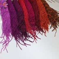 Fil de bouillon français lisse en tons de rouge et de rose pour la broderie de couture Goldwork, fil de bobine française.