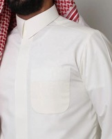 Tissu arabe TR respirant en polyester et rayonne, teint uni, pour robes et abayas pour garçons et filles, accessoires vestimentaires