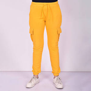 Pantalones Cargo de Invierno para Mujer con Logotipo Personalizado, Cintura Alta, Estilo Urbano, Múltiples Bolsillos, Ecológicos, Diseño Sólido - Product Image 4