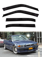 GCS BMW Série 7 E38 1994-2001 Long-Wheelbase Pare-soleil en acrylique pour fenêtre avec ruban adhésif double face Protection contre la pluie et le soleil