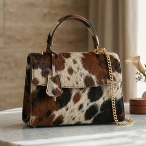 Bolsos de Mano de Cuero de Lujo para Mujer, Diseño Clásico y Personalizado, con Asa Superior Desmontable y Bolsillo para Teléfono Celular - Product Image 3