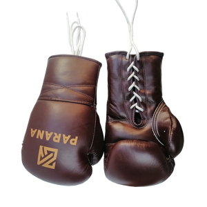Oxsangre-guantes de boxeo profesionales de cuero de vaca, guantes de boxeo de lujo con cordones, para entrenamiento - Product Image 2