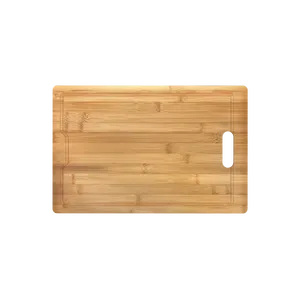 Planche de service rectangulaire en bois, design minimaliste, couleur unie, durable, planche à découper pour le pain et le fromage - Product Image 2