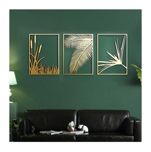 Stylish Handmade Metal Wall Art Panel For Living <b>Room</b> Wall Decoration Contemporary Iron Sculpture - Product Image 6