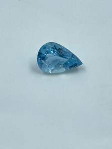 Piedra Preciosa de Aguamarina Natural con Corte de Pera, Color Azul Cielo de Alta Calidad, 2.05 Quilates, Suelta, Suministro de Fábrica, Nueva Llegada, Hecha a Mano - Product Image 5