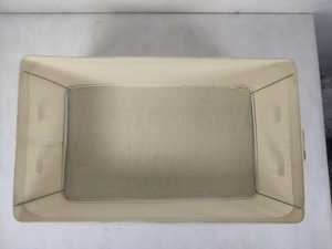 Grand panier de rangement en tissu avec poignées – Bac de rangement pliable pour la maison, la chambre, la garde-robe, le bureau, les étagères et le rangement quotidien - Product Image 5