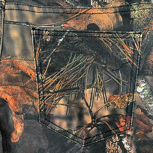 Pantalones Vaqueros con Estampado de Camuflaje, Corte Holgado, Diseño Personalizado, Lavado Vintage, Estilo Barrel, Rectos, Streetwear, Hip Hop, Y2K - Product Image 3
