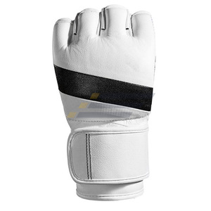 Meilleur prix pour les gants de MMA à demi-doigts pour hommes, service OEM, fabriqués au Pakistan, en cuir PU, pour l'entraînement au punching pour adultes - Product Image 2