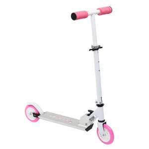 Monopattino Rosa di Lusso per Adolescenti, 3 Altezze Regolabili, Facile da Piegare, Leggero, Triciclo a Due o Tre Ruote in PU per Bambini, per Sport - Product Image 3