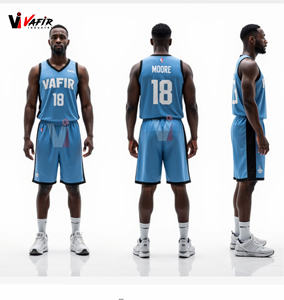 Uniforme de Baloncesto para Hombre, Camisetas y Pantalones Cortos de Baloncesto Hechos a Medida, Ropa Deportiva de Fútbol, 100% Poliéster, Estampado para Adultos, 160 Gramos - Product Image 6