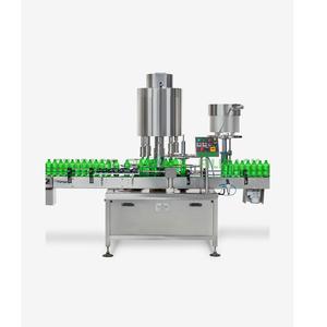 Machine industrielle automatique robuste pour le remplissage de liquides, l'insertion de bouchons et le vissage des capuchons pour produits chimiques et réactifs de laboratoire - Product Image 4