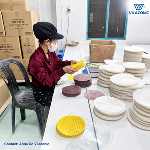 Hot Sale Vietnam Rice <b>Paper</b> OEM Private Label 340g Round Square Fresh Fried <b>Spring</b> <b>Roll</b> Wrapper Natural Ingredients Retail/ ANNA - Product Image 5