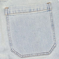 Jean baggy bleu foncé personnalisé pour homme – Tendance printemps-été – Coupe trois-quarts ample et droite – Jambe large