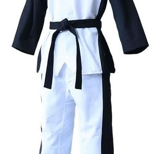 Uniforme de Artes Marciales de Taekwondo y Karate Personalizado con Logotipo, de Poliéster/Algodón, Secado Rápido y Transpirable, Unisex para Adultos, en Oferta - Product Image 3