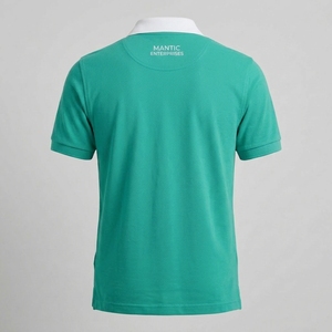เสื้อโปโลผู้ชายลำลอง ขายดี ดีไซน์ใหม่ รับทำโลโก้ สีพื้น ระบายอากาศได้ดี พร้อมบริการ OEM - Product Image 2