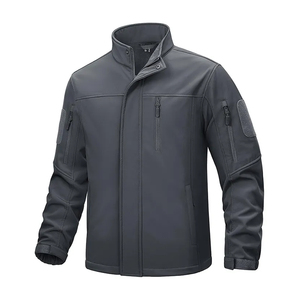 Veste et pantalon de chasse au design élégant, col montant, tissu coupe-vent et silencieux, prix bas, vêtements d'aventure en plein air, randonnée - Product Image 2