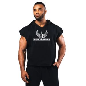 Haut de sport sans manches noir pour homme – Gilet d'entraînement léger, coupe athlétique, idéal pour la gym, le fitness, le sport et le streetwear - Product Image 1