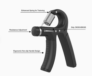Entrenador de fuerza de agarre ajustable con herramientas de ejercicio para los dedos, equipo de fitness para el antebrazo - Product Image 2