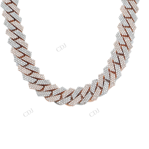 20MM 22" New Arrival Miami Cuban Link Chain <b>Necklace</b> 925 Sterling <b>Silver</b> <b>Solid</b> Gold Plated VVS Moissanite Unisex Jewelry Gift - Product Image 5