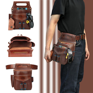 Pochettes tactiques en cuir pour la chasse avec logo personnalisé, porte-cartouches léger à fort grossissement 6x - Product Image 4