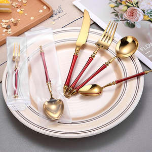 Ensemble de couverts en acier inoxydable de qualité export |   Collection de cuillères, fourchettes et couteaux polis pour les acheteurs en gros - Product Image 5