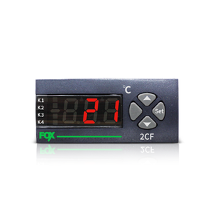 Contrôleur de température numérique CONOTEC FOX-2CF, contrôle de température à 4 étapes, capteur d'entrée de sortie de relais CA(K) - Product Image 1