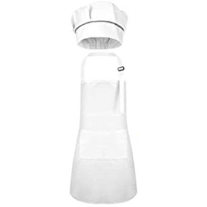 <b>Disposable</b> Chef <b>Apron</b> for Adults Unisex Non-Woven Fabric Oil-Proof Adjustable Neck Practical for Extended Wear - Product Image 2