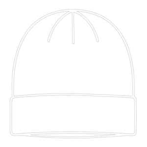 Iota Phi Lambda Sorority <b>White</b> Beanie Greek Letter Apparel Womens Winter Knit <b>Hat</b> Casual Warm Headwear <b>Top</b> - Product Image 2