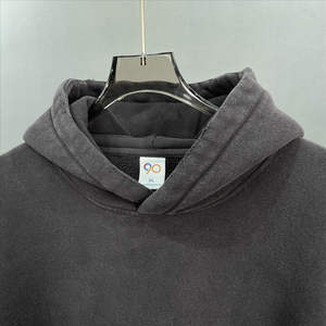 Sudadera con Capucha de Forro Polar Estilo Gótico Y2K, Personalizada con Bordado, Unisex, Talla Grande, Ropa Urbana, 100% Algodón Ecológico, Invierno, Vintage - Product Image 5