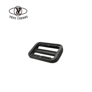 YEOU CHERNG Black Plastic Buckle <b>Adjustable</b> <b>Strap</b> Clip for Bag Accessories Classic Style - Product Image 3