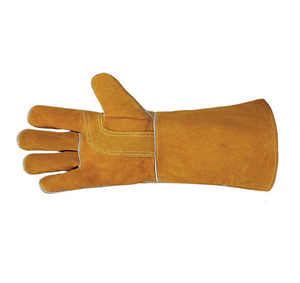 Nuevo Producto de Tendencia, Guantes de Trabajo de Soldadura de Marca Privada, Guantes de Trabajo de Soldador TIG/MIG de Cuero y Kevlar de Alta Calidad - Product Image 4