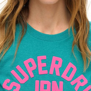 Camisetas de Algodón Extra Grandes con Estampado Puff Personalizado, Camisetas Casuales de Manga Corta Unisex Americanas con Estampado Personalizado para Mujer, Fitness - Product Image 4