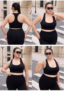 Camiseta Deportiva Personalizada para Mujer, Talla Grande, Suave, Transpirable, de Secado Rápido, Ajustada, Elástica, Informal, para Yoga, Running y Fitness - Product Image 2