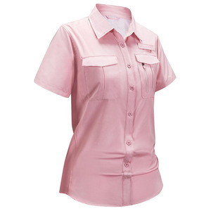 Chemises de pêche antidérapantes d'été pour femmes, coupe confortable, sans manches, respirantes, en tissu extensible - Product Image 1