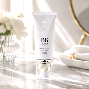 บีบีครีมพรีเมียม CreBeau สูตรเกาหลี SPF50+ PA++++ ผสมสารสกัดจากไหมเพปไทด์ ช่วยให้ผิวขาวกระจ่างใส ลดเลือนริ้วรอย ปริมาณ 35 มล. เหมาะสำหรับทุกสภาพผิว ผลิตโดย OBM - Product Image 1