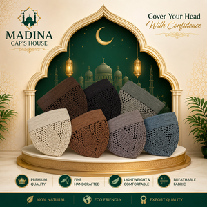 Sombreros Mishari Egipcios Hechos a Mano de Alta Calidad, 100% Algodón, Casuales para Exteriores, Ajustables, para las Cuatro Estaciones, Precio Bajo Directo - Product Image 6
